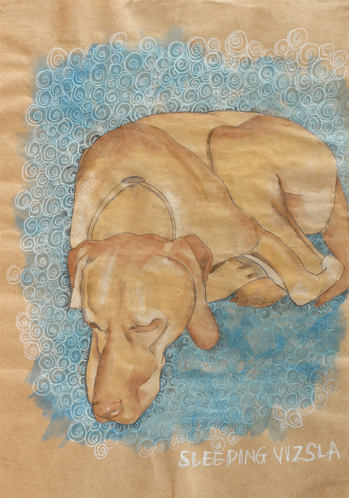dog sketch portrait commission